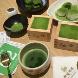 西尾抹茶产品 门店图片