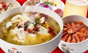 农夫鱼塘酸菜小鱼快餐产品 门店图片