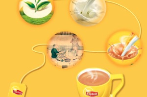 立顿奶茶产品 门店图片