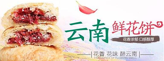 云南鲜花饼加盟