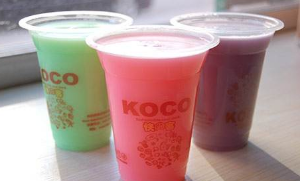 快客奶茶产品 门店图片