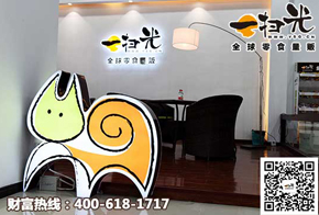 一扫光休闲食品加盟店