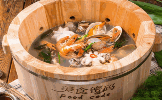 美食密码木桶滋滋锅产品 门店图片