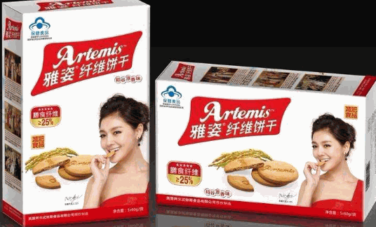 雅姿纤维饼干产品 门店图片