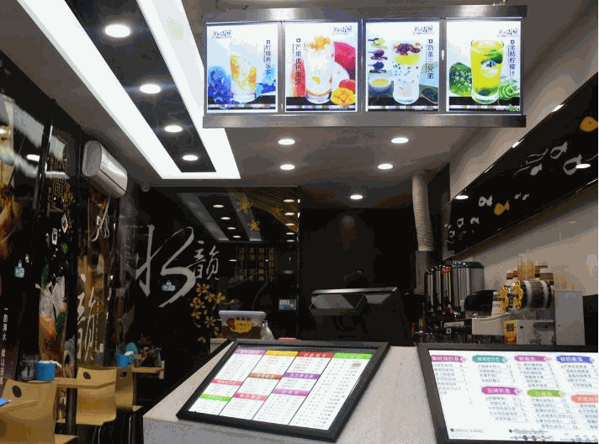 新时沏奶茶产品 门店图片