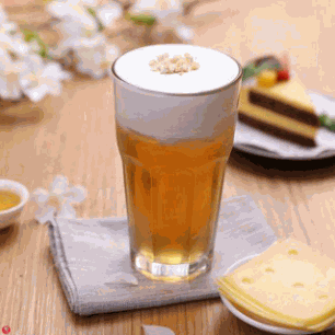 轻松驿站奶茶产品 门店图片