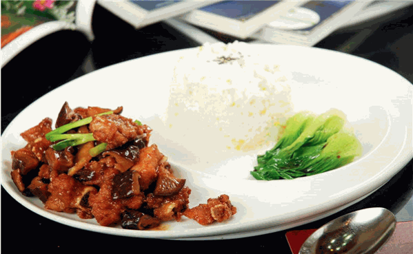 万家客排骨饭产品 门店图片