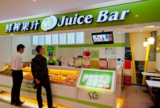 鲜榨果汁VQ产品 门店图片