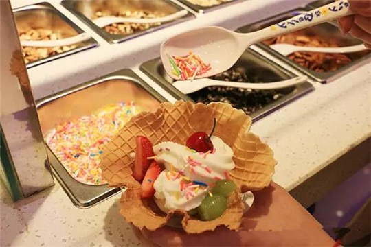 粉红浆果自助冰淇淋产品 门店图片