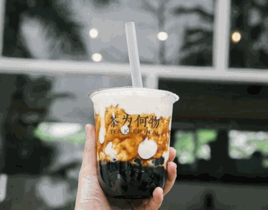 茶为何物奶茶产品 门店图片