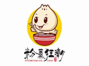 粉蒸狂潮早餐品牌logo