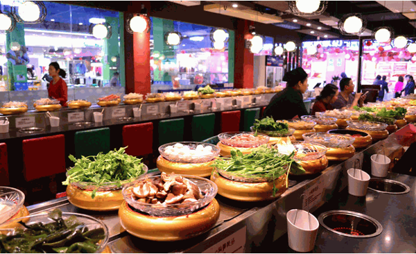 迷尚回转自助火锅产品 门店图片