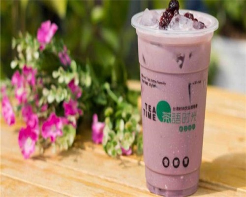 茶语时光奶茶店产品 门店图片
