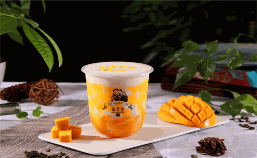 御黑堂奶茶产品 门店图片