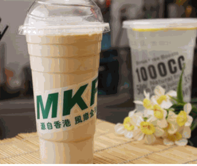 麦克风奶茶产品 门店图片