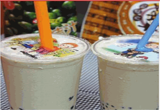 马路英雄奶茶产品 门店图片