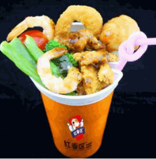 红番区炸鸡牛排杯产品 门店图片