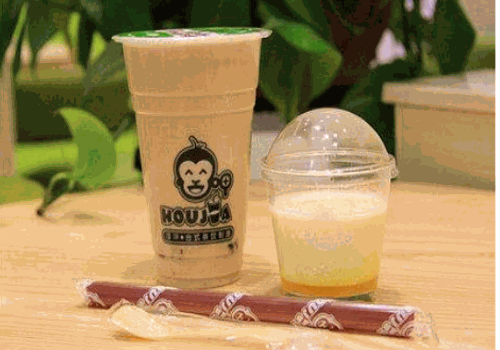 厚呷奶茶产品 门店图片