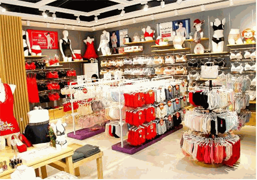 浪莎内衣产品 门店图片