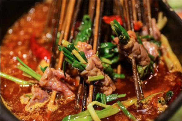 签盟主牛肉串串火锅产品 门店图片