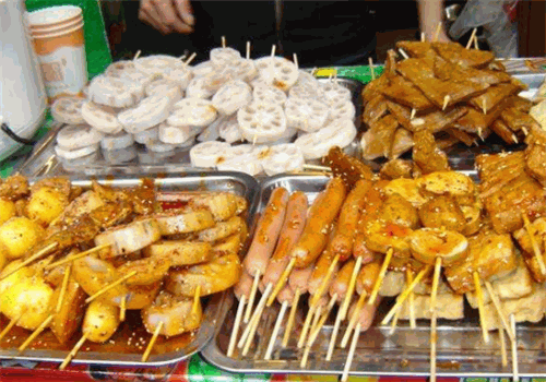 开心小吃产品 门店图片