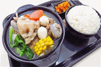 流浪人家排骨米饭产品 门店图片
