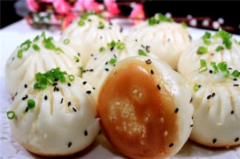 蟹黄干贝生煎包产品 门店图片