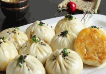 蘑菇妞生煎包产品 门店图片