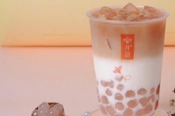 井甜奶茶产品 门店图片