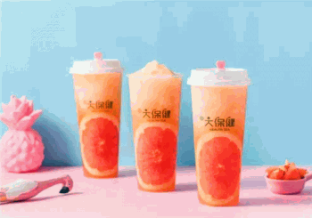 大保健奶茶产品 门店图片