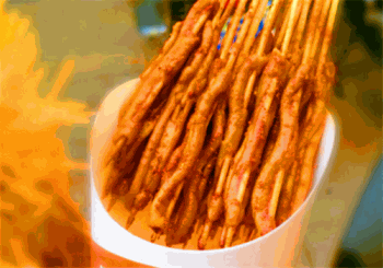 鸭小豆烤鸭肠产品 门店图片