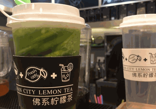 佛系柠檬茶产品 门店图片