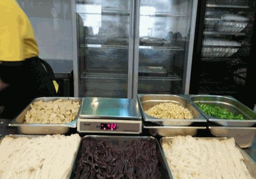 李改改大米面皮产品 门店图片