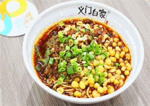 义门百家酸辣粉产品 门店图片