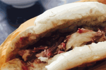 李老三腊牛肉夹馍产品 门店图片