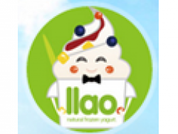 llaollao又优冻酸奶品牌logo