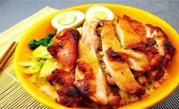 四爷脆皮鸡饭产品 门店图片