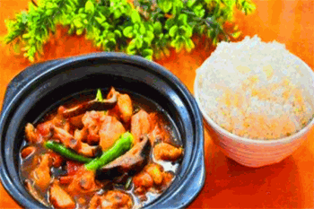 乐哈哈黄焖鸡产品 门店图片