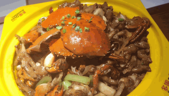 多嘴肉蟹煲