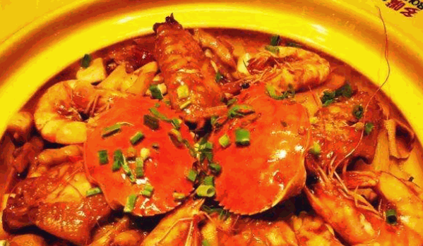 多嘴肉蟹煲