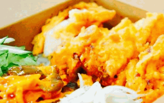 炊事班脆皮鸡烤肉饭