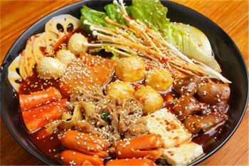 何家麻辣烫产品 门店图片