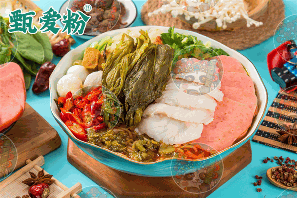 甄爱粉藤椒牛肉米线加盟优势
