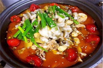 辣的跳牛蛙火锅产品 门店图片