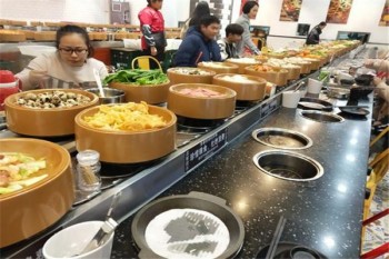 锦伊穆旋转火锅产品 门店图片