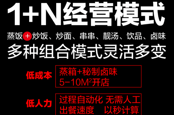 小食娘卤味蒸饭加盟