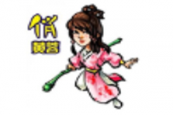 俏黄蓉酸辣粉品牌logo