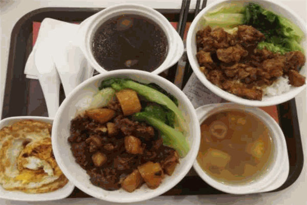 哈少快餐产品 门店图片