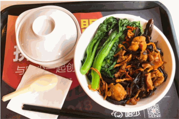 哈少快餐产品 门店图片