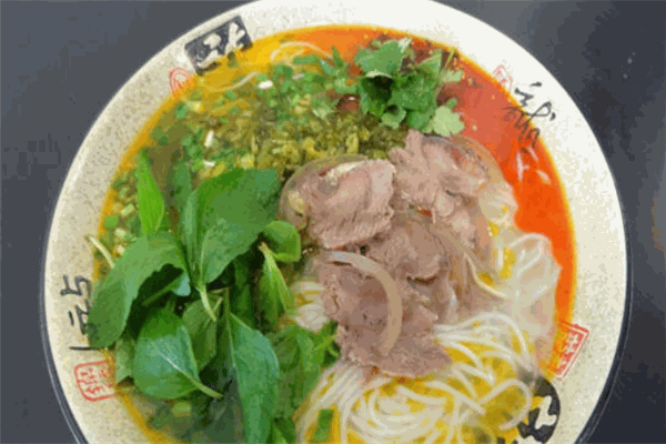 唐会小黄牛带皮牛肉米线产品 门店图片